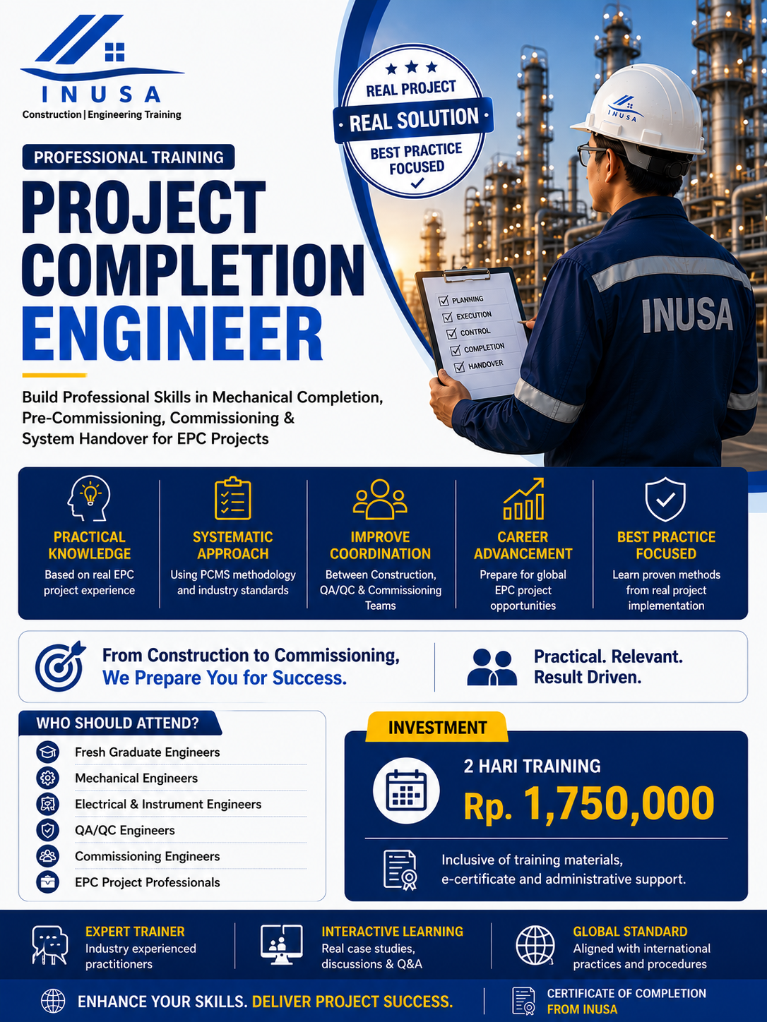 Project Completion Engineer