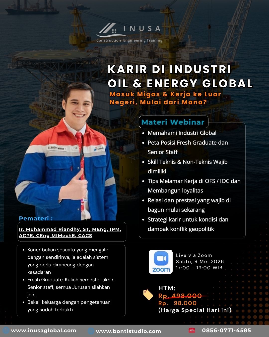 Karir di Industri  Oil & Energy Global 