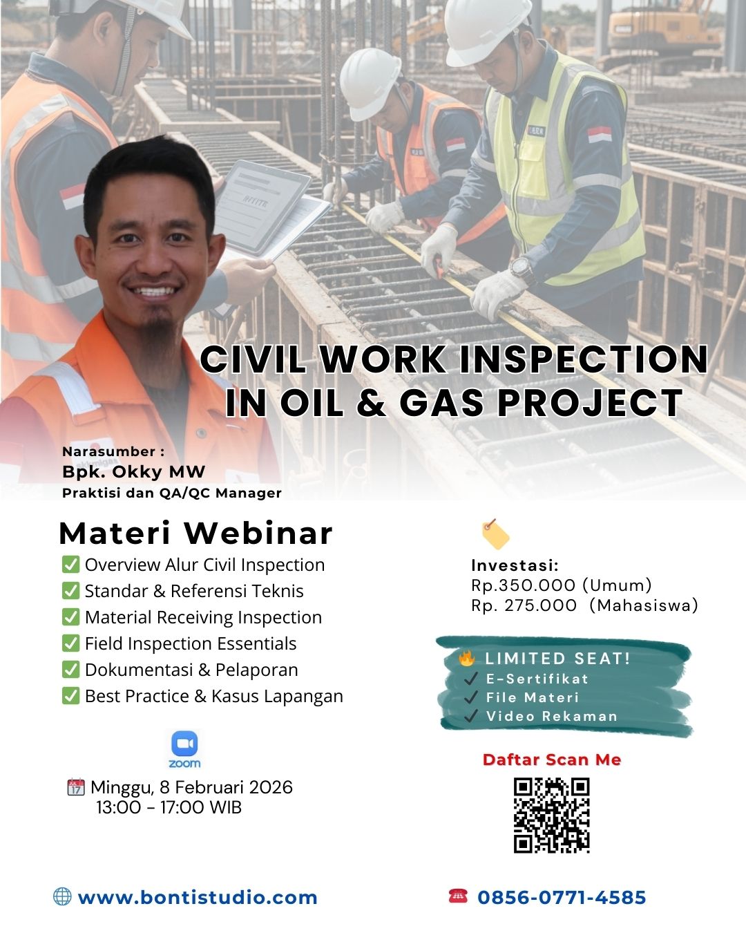 CIVIL WORK INSPECTION IN OIL & GAS PROJECTS